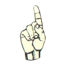 1 in sign language