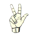 3 in sign language