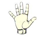 5 in sign language