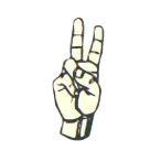 v in sign language
