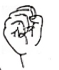 D in sign language