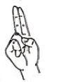 H in sign language