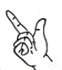 L in sign language