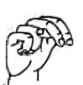 N in sign language