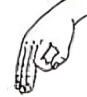 P in sign language