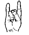 H in sign language
