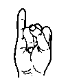 I in sign language