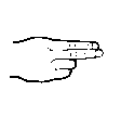 N in sign language