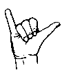 Y in sign language
