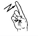 z in sign language