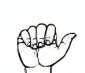 A in sign language