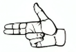 H in sign language