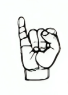 I in sign language