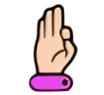 F in sign language