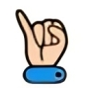 I in sign language